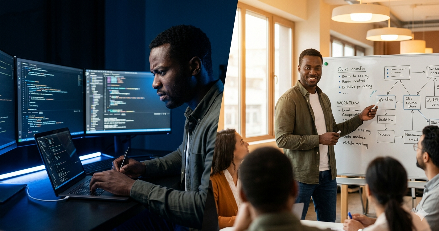 Do código para a gestão: o que ninguém te conta sobre virar Tech Lead